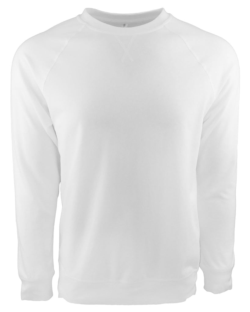 【新品未使用】FRENCH TERRY RAGLAN SLEEVE WRAP UP CREW SWEAT / RAGLAN SLEEVE / 裏パイル FRENCH TERRY