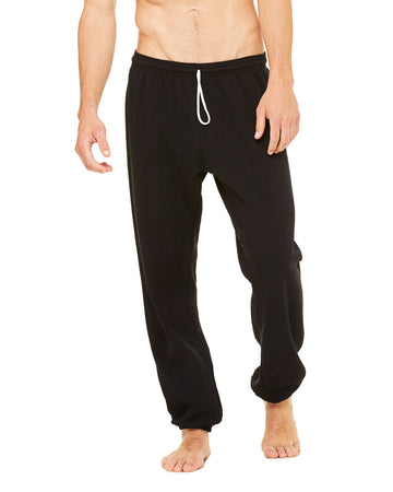 Unisex Long Scrunch Fleece Pant