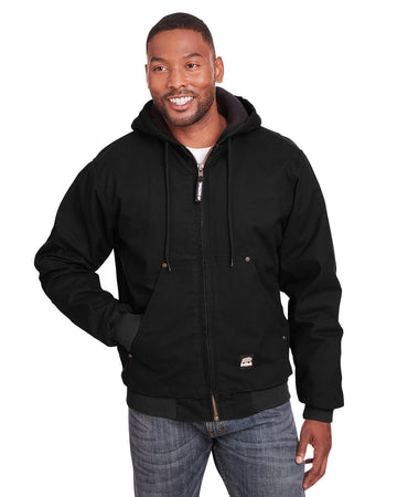 Men's Highland Washed Cotton Duck Hooded Jacket