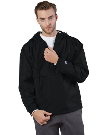 Adult Packable Anorak 1/4 Zip Jacket