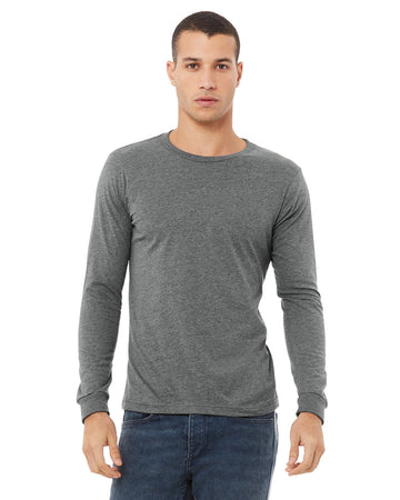 Unisex CVC Jersey Long-Sleeve T-Shirt