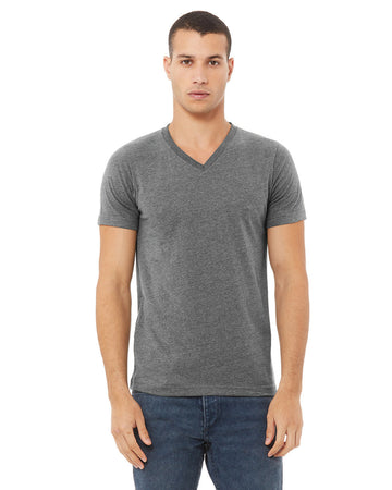 T-shirt Unisexe CVC Jersey en V-Neck