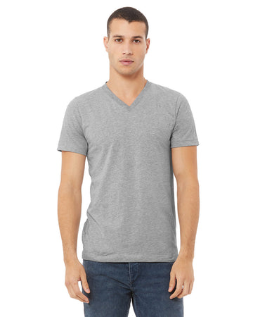T-shirt Unisexe CVC Jersey en V-Neck