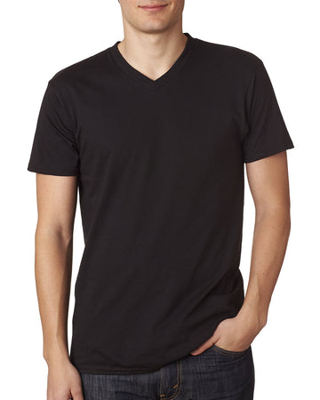 Men's Premium Fitted Sueded V-Neck Tee