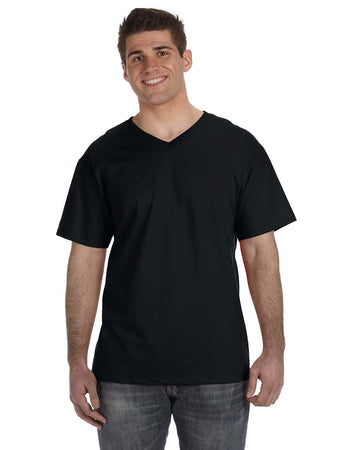 T-shirt col V pour hommes en gros