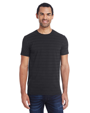 Men's Invisible Stripe Short-Sleeve T-Shirt